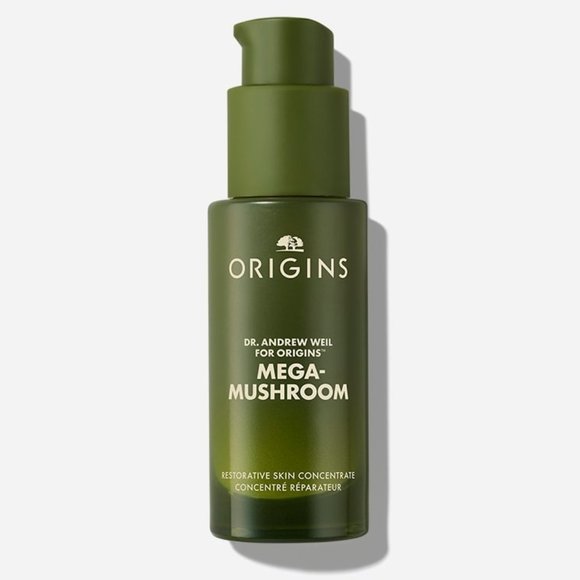 NEW Dr. Weil Origins Mega-Mushroom Restorative Skin Concentrate 1oz - Picture 2 of 5